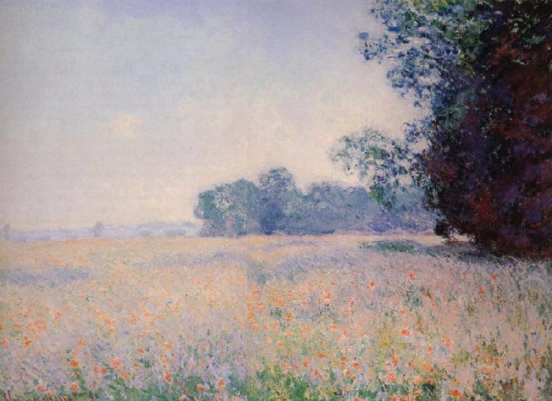 Claude Monet Oat Field France oil painting art
